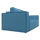 Прямой диван «Куба мини», механизм раскладушка, НПБ, рогожка, цвет амур голубой - Фото 6