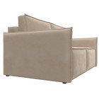 Прямой диван «Либерти мини», механизм раскладушка, НПБ, велюр, цвет бежевый - Фото 6