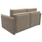 Прямой диван «Либерти мини», механизм раскладушка, НПБ, велюр, цвет бежевый - Фото 9