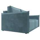 Прямой диван «Либерти мини», механизм раскладушка, НПБ, велюр, цвет бирюзовый - Фото 8