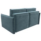 Прямой диван «Либерти мини», механизм раскладушка, НПБ, велюр, цвет бирюзовый - Фото 9