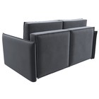 Прямой диван «Либерти мини», механизм раскладушка, НПБ, велюр, цвет серый - Фото 9