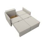 Прямой диван «Либерти мини», механизм раскладушка, НПБ, рогожка, цвет амур бежевый - Фото 10