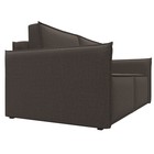 Прямой диван «Либерти мини», механизм раскладушка, НПБ, рогожка, цвет амур коричневый - Фото 6