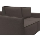 Прямой диван «Либерти мини», механизм раскладушка, НПБ, рогожка, цвет амур коричневый - Фото 7