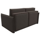 Прямой диван «Либерти мини», механизм раскладушка, НПБ, рогожка, цвет амур коричневый - Фото 9