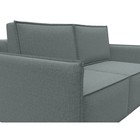 Прямой диван «Либерти мини», механизм раскладушка, НПБ, рогожка, цвет амур серый - Фото 7