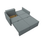 Прямой диван «Либерти мини», механизм раскладушка, НПБ, рогожка, цвет амур серый - Фото 10