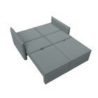 Прямой диван «Либерти мини», механизм раскладушка, НПБ, рогожка, цвет амур серый - Фото 11