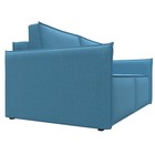 Прямой диван «Либерти мини», механизм раскладушка, НПБ, рогожка, цвет амур голубой - Фото 6