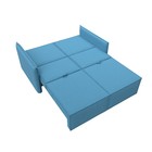 Прямой диван «Либерти мини», механизм раскладушка, НПБ, рогожка, цвет амур голубой - Фото 11