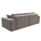 Прямой диван «Лига 036 Классик», механизм еврокнижка, НПБ, микровельвет, цвет бежевый - Фото 5