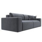 Прямой диван «Лига 036 Классик», механизм еврокнижка, НПБ, велюр, цвет серый - Фото 7