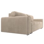 Прямой диван «Лига 029», механизм пантограф, НПБ, велюр, цвет бежевый  (артикул 10552718)  большой выбор товаров оптом и в розницу по низким ценам с доставкой