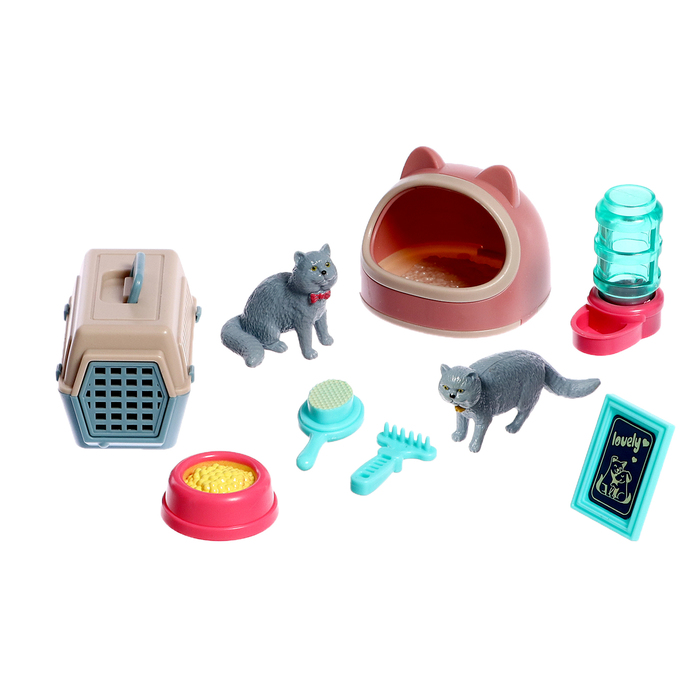 Игровой набор «Милые котики», МИКС, в пакете