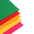 Набор лоскута для рукоделия фетр, толщина 1 мм, 5 цветов, 50 × 50 см - Фото 2