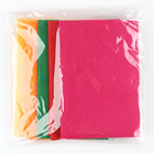 Набор лоскута для рукоделия фетр, толщина 1 мм, 5 цветов, 50 × 50 см - Фото 8