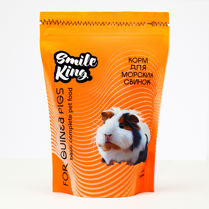 Smile King корм для морской свинки, дой-пак пакет 400г - Фото 1