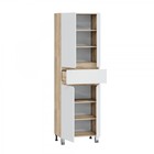 Шкаф пенал СаНта «Марс 60» напольный, цвет янтарный  (артикул 10555732)  большой выбор товаров оптом и в розницу по низким ценам с доставкой