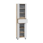 Шкаф-пенал СаНта «Марс 50» янтарный, напольный 10555741