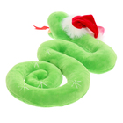 Мягкая игрушка «Змейка новогодняя», цвет зелёный, 66 см - Фото 2
