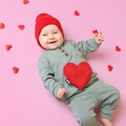 Развивающая игрушка — грелка «Сердце», с вишнёвыми косточками, 26 см - Фото 8