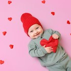 Развивающая игрушка — грелка «Сердце», с вишнёвыми косточками, 26 см - Фото 9