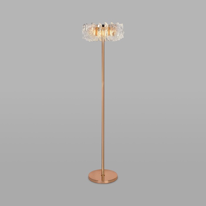 Торшер Bogate's Farfalla 80510/1, LED, 22 Вт, 3000К, 2480Лм, 420х420х1300 мм, цвет золото - Фото 1