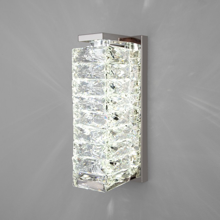Светильник настенный Eurosvet Blitz 40259, LED, 6 Вт, 6000К, 311Лм, 130х110х270 мм, цвет хром - фото 1906735797