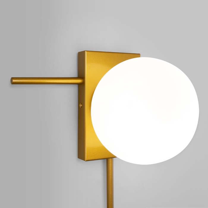 Светильник настенный Eurosvet Fredo 40033/1, E14, 1х60Вт, 250х187х800 мм, цвет золото - фото 1906735830