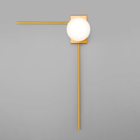 Светильник настенный Eurosvet Fredo 40034/1, E14, 1х60Вт, 400х155х650 мм, цвет золото