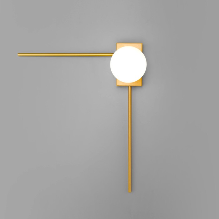 Светильник настенный Eurosvet Fredo 40035/1, E14, 1х60Вт, 500х155х500 мм, цвет золото - фото 1906735869