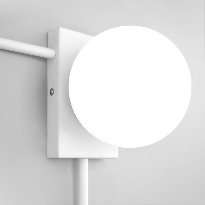 Светильник настенный Eurosvet Fredo 40036/1, E14, 1х60Вт, 200х145х300 мм, цвет белый - фото 1906735885