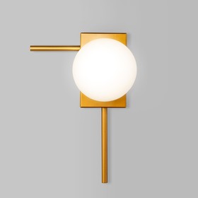 Светильник настенный Eurosvet Fredo 40036/1, E14, 1х60Вт, 200х145х300 мм, цвет золото