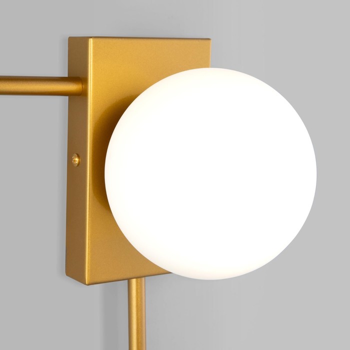 Светильник настенный Eurosvet Fredo 40036/1, E14, 1х60Вт, 200х145х300 мм, цвет золото - фото 1906735889