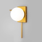 Светильник настенный Eurosvet Fredo 40036/1, E14, 1х60Вт, 200х145х300 мм, цвет золото - Фото 3