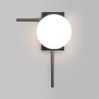 Светильник настенный Eurosvet Fredo 40036/1, E14, 1х60Вт, 200х155х300 мм, цвет чёрный жемчуг - фото 301423075