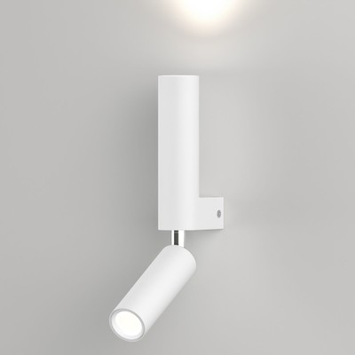 Светильник настенный Eurosvet Pitch 40020/1, LED, 6 Вт, 4200К, 300Лм, 35х35х255 мм, цвет белый