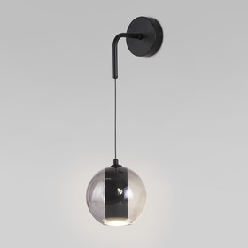 Светильник настенный Eurosvet Cobble 50258, LED, 6 Вт, 4000К, 436Лм, 130х150 мм, цвет чёрный