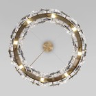 Светильник подвесной Bogate's Rubis 371, G9, 16х40Вт, 800х800 мм, цвет золото - Фото 4