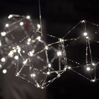 Светильник подвесной Eurosvet Uma 90169/15, LED, 69 Вт, 4000К, 4530Лм, 1060х1060 мм, цвет чёрный жемчуг - Фото 4