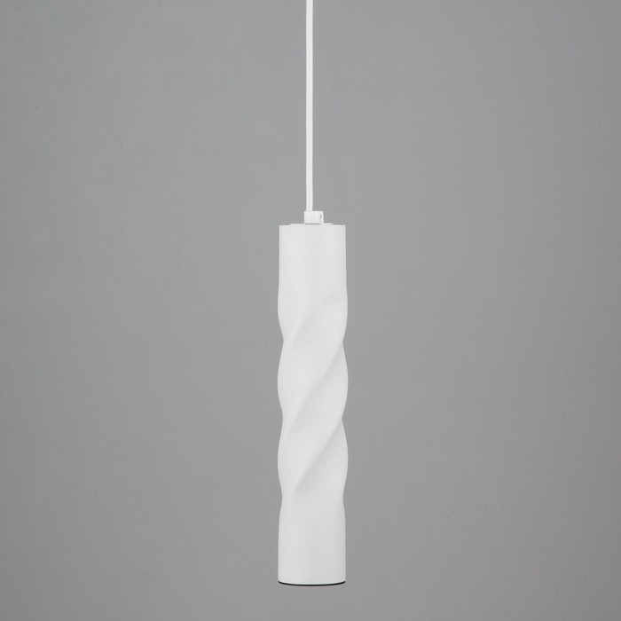 Светильник подвесной Eurosvet Scroll 50136/1 LED, 5 Вт, 4200К, 250Лм, 55х55 мм, цвет белый - Фото 1