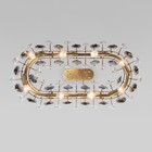 Светильник подвесной Bogate's Onyx 372/8, E14, 8х40Вт, 800х400 мм, цвет золото - Фото 3
