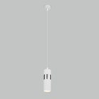 Светильник подвесной Eurosvet Viero 50096/1, GU10, 1х35Вт, 60х60 мм, цвет белый - Фото 2