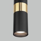 Светильник подвесной Eurosvet Viero 50096/1, GU10, 1х35Вт, 60х60 мм, цвет чёрный - Фото 2