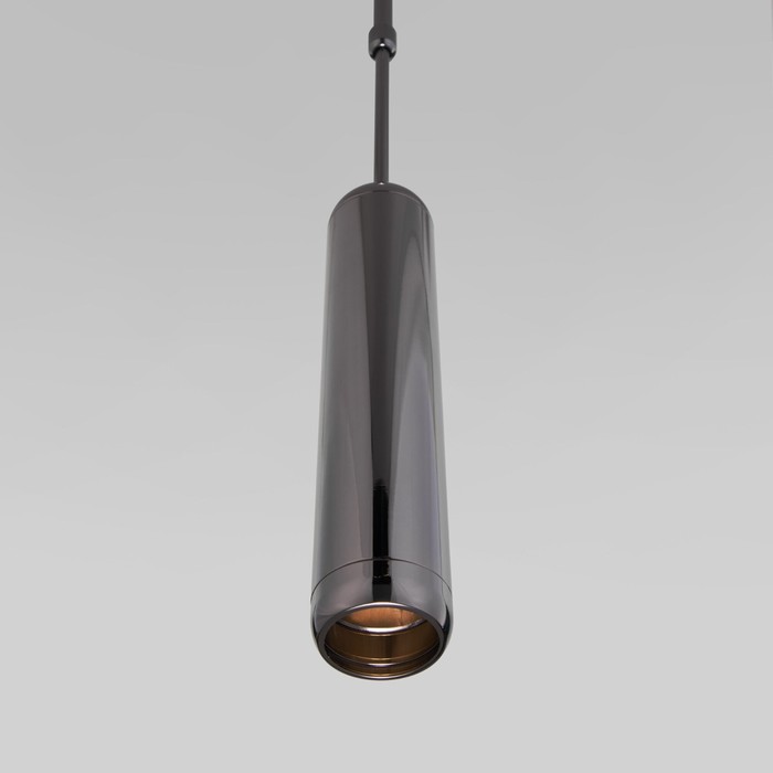 Светильник подвесной Eurosvet Pacific 50255/1, GU10, 1х50Вт, 300х60 мм, цвет чёрный жемчуг - фото 1927169201