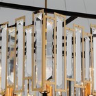 Светильник подвесной Bogate's Cella 377/6, E14, 6х60Вт, 500х500х950 мм, цвет золото, чёрный - Фото 2