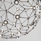 Светильник подвесной Bogate's Alioth 451/1, LED, 30 Вт, 4000К, 2403Лм, 400х400 мм, цвет чёрный жемчуг - Фото 3