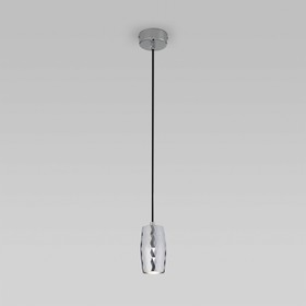 Светильник подвесной Eurosvet Bonaldo 50246/1 LED, 7 Вт, 4200К, 566Лм, 70х70х1450 мм, цвет хром