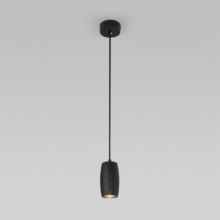 Светильник подвесной Eurosvet Bonaldo 50246/1 LED, 7 Вт, 4200К, 566Лм, 70х70х1450 мм, цвет чёрный